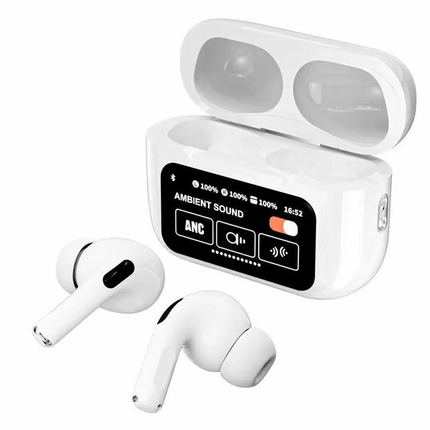 Airpods Pro 2+ ANC With Digital Screen ( New Model ) WITH FREE CASE