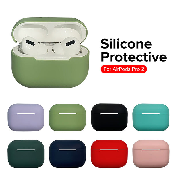 Airpods Pro 2nd Generation Cover/Case Silicone With Premium Quality